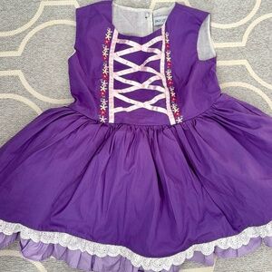 Only Little Once Rapunzel Peplum shirt, size 8-10